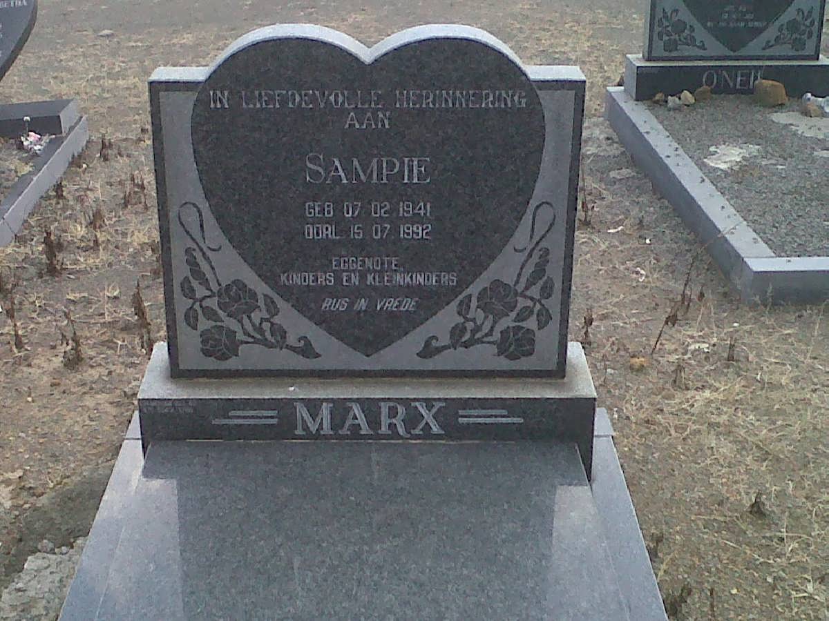 MARX Sampie 1941-1992