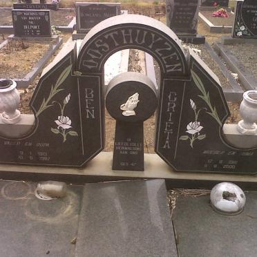 OOSTHUYZEN Ben 1913-1987 &amp; Grieta 1916-2000