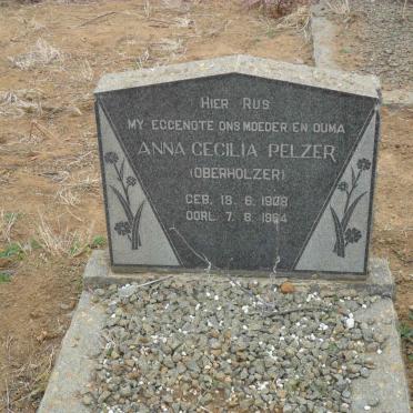 PELZER Anna Cecilia nee OBERHOLZER 1908-1964