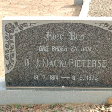 PIETERSE D.J. 1914-1976