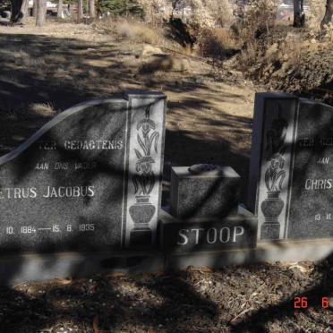 STOOP Petrus Jacobus 1884-1935 &amp; Christina Wilhelmina KEMP 1889-1970