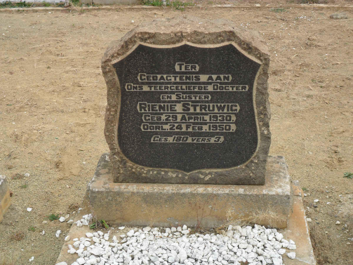 STRUWIG Rienie 1930-1950