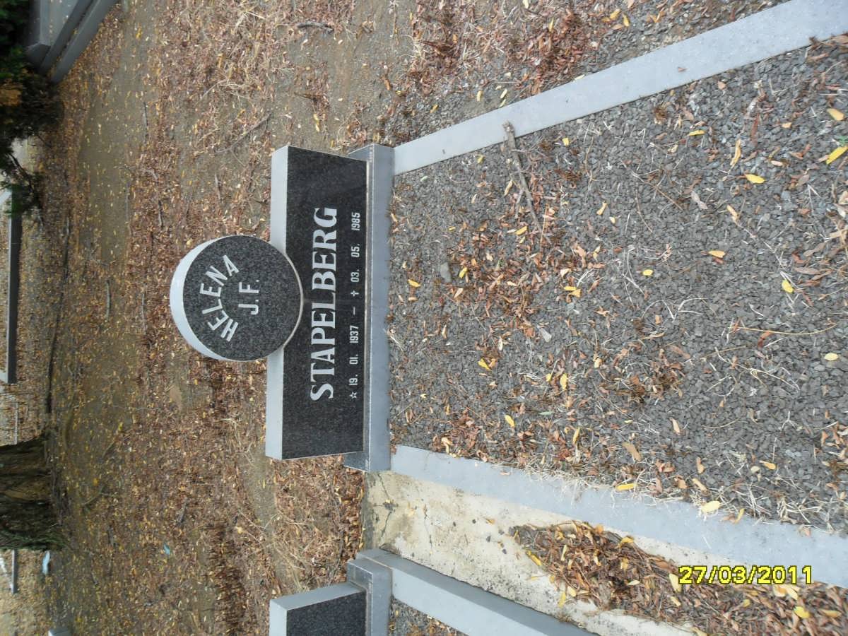 STAPELBERG J.F. 1937-1985