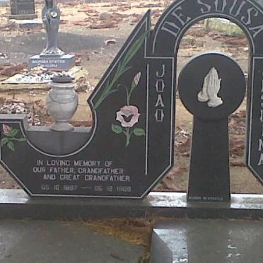 SOUSA Joao, de 1897-19?