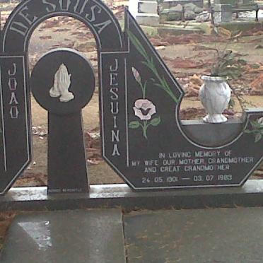 SOUSA Joao, de 1897-19? &amp; Jesuina 1901-1983