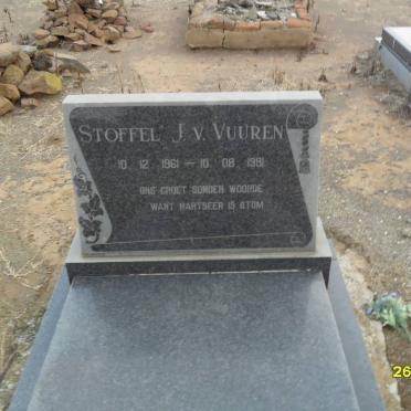 VUUREN Stoffel, J.v. 1961-1991