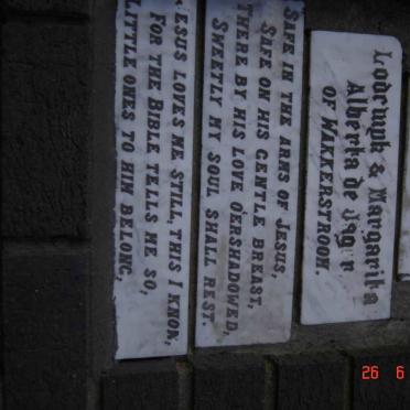 JAGER Margarita Aletta, de