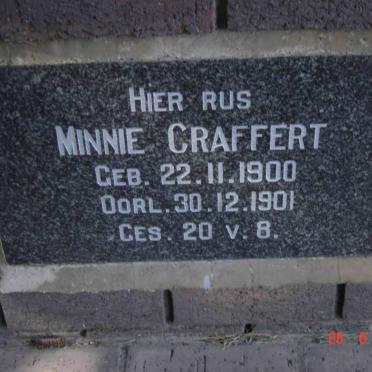 CRAFFERT Minnie 1900-1901