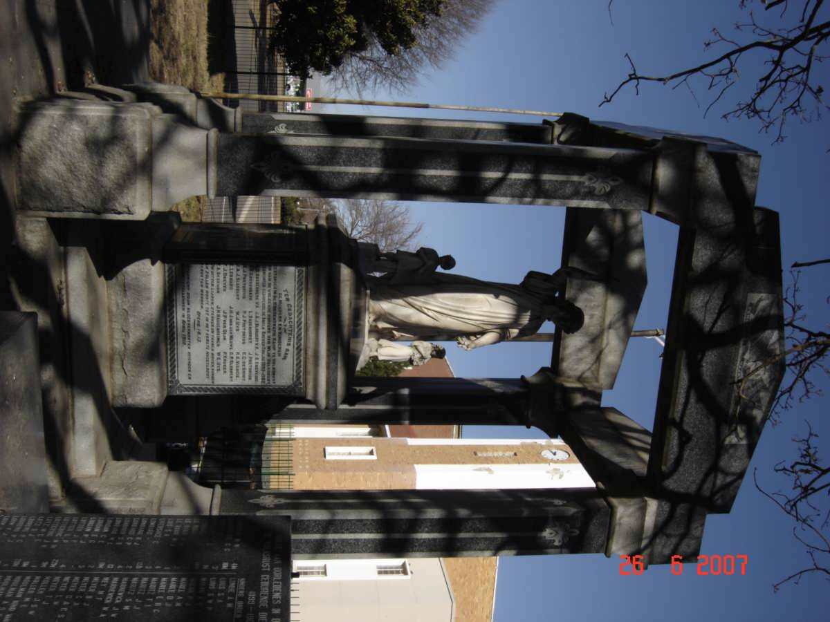 1. Volksrust burghers killed in action during the ABO 1899-1902