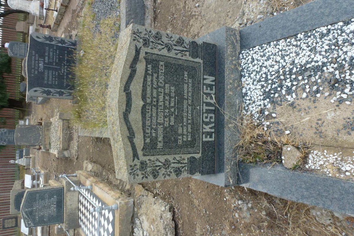 EKSTEEN Hendrik Oostenwald 1898-1948