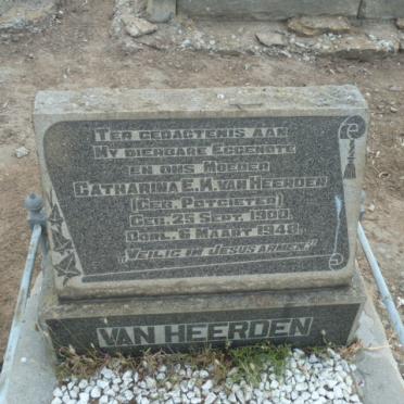 HEERDEN Catharina E.K., van nee POTGIETER 1900-1948