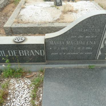 HILDEBRAND Louis 1883-1975 &amp; Maria Magdalena 1892-1984