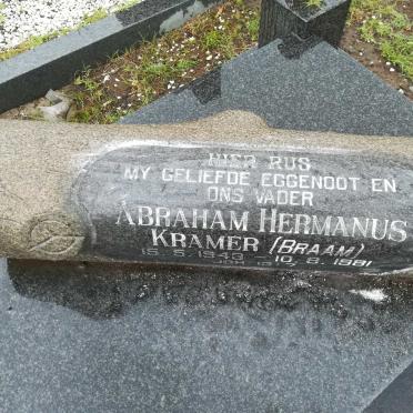 KRAMER Abraham Hermanus 1943-1961