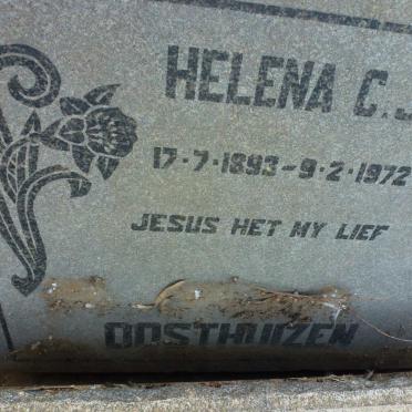 OOSTHUIZEN Helena C.J. 1893-1972