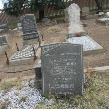 PRINSLOO Marthinus J.J. 1876-1942 &amp; Maria E. 1879-1955