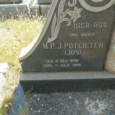 POTGIETER M.P.J. 1896-1965 &amp; L.C. 1901-1985