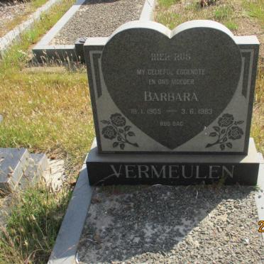 VERMEULEN Barbara 1905-1983