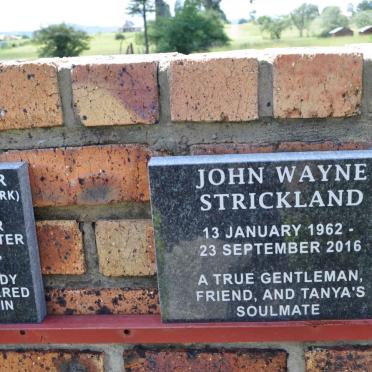 STRICKLAND John Wayne 1962-2016
