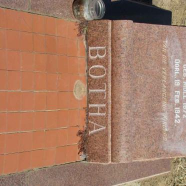 BOTHA Maria Wilhelmina Helena 1872-1942