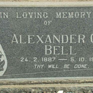 BELL Alexander C. 1887-1964