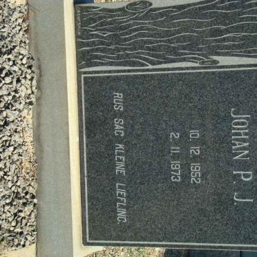 CRAFFERT Johan P.J. 1952-1973