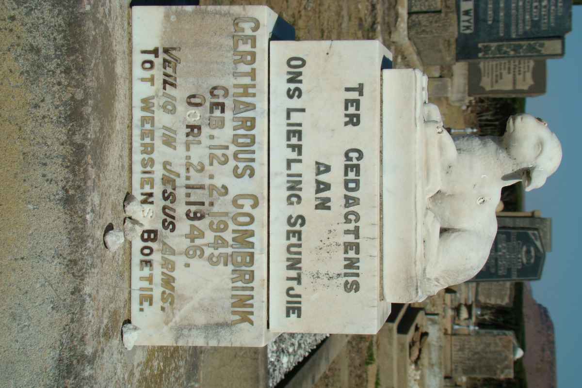 COMBRINK Gerthardus 1945-1946