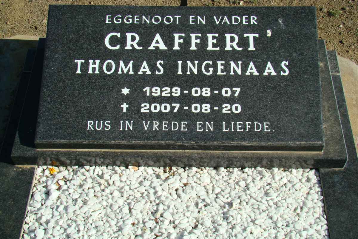 CRAFFERT Thomas Ingenaas 1929-2007