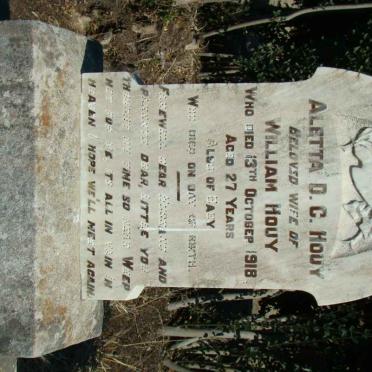 HOUY Aletta D.C. -1918 :: HOUY Baby