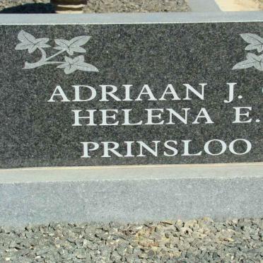 PRINSLOO Andriaan J.G. &amp; Helena E.