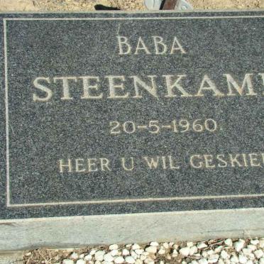 STEENKAMP Baba 1960-1960