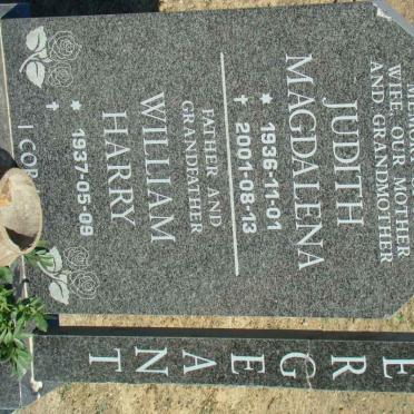 SERGEANT William Harry 1937-  &amp; Judith Magdalena 1936-2001