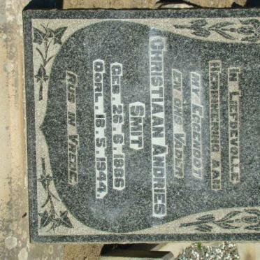 SMIT Christiaan Andries 1886-1944