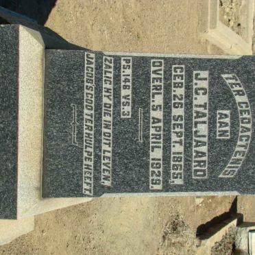 TALJAARD J.G. 1865-1929