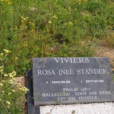 VIVIERS Rosa nee STANDER 1943-2017