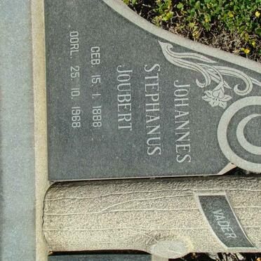 VILLIERS Johannes Stephanus Joubert, de 1888-1968