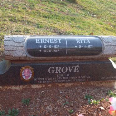 GROVÉ Ernest 1927-2007 &amp; Rita 1932-