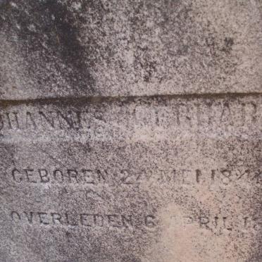 GERHARDS Johannes 1846-1905