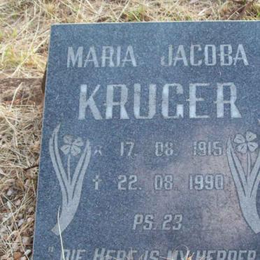 KRUGER Maria Jacoba 1915-1990