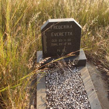 POTGIETER Frederika Everetta 1955-1955