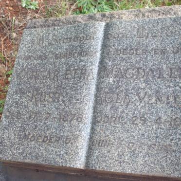 RUSS Margaretha Magdalena nee VENTER 1878-1958