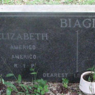 BIAGI Elizabeth -1968 :: BIAGI Amerigo -1971 :: BIAGI Americo -1980
