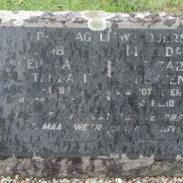 BREYTENBACH Jacob Coenraad  ? &amp; Machdalena Elizabeth POTGIETER ?