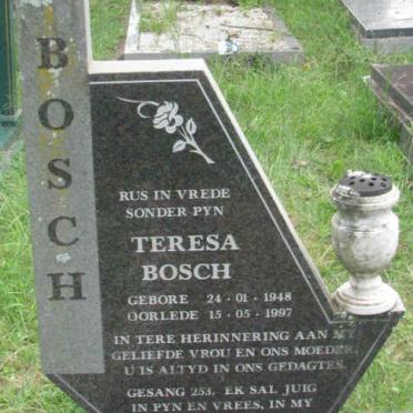 BOSCH Teresa 1948-1997