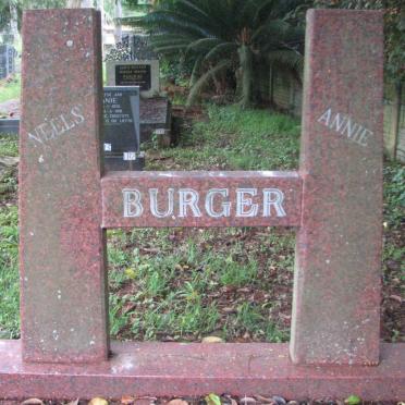 BURGER Neels &amp; Annie