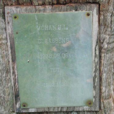 CLAASSENS Johan H.L. 1936-1992