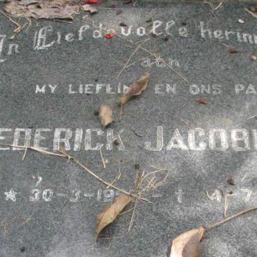 ELS Frederick Jacobus 195?-1997