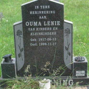 HENNING  Lenie 1917-1999