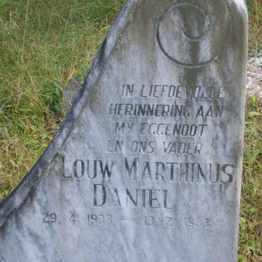 JACOBS Louw Marthinus Daniel 1938-1983