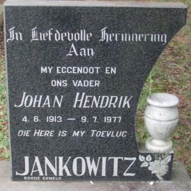 JANKOWITZ Johan Hendrik 1913-1977