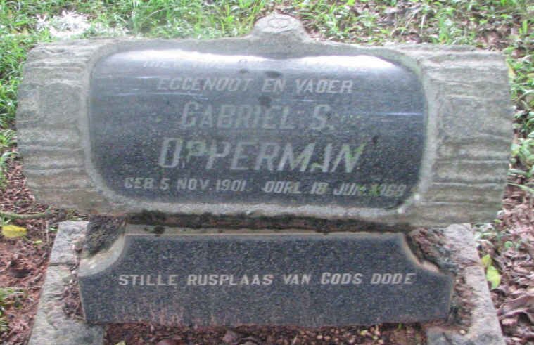 OPPERMAN Gabriel S. 1901-1968